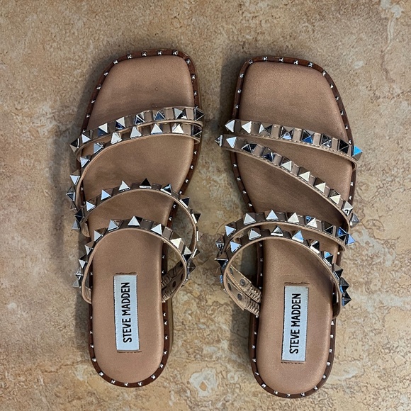 Steve Madden Studded Sandals - Picture 1 of 4